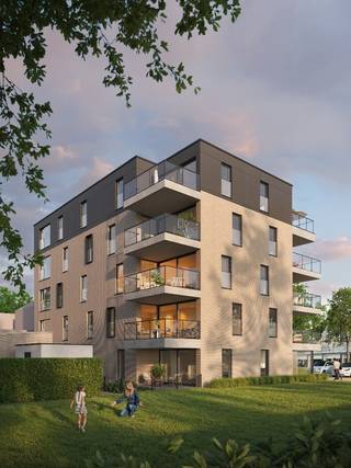 Dit stijlvol project omvat een handelsruimte en 13 ruime leefappartementen met 1,2 of 3 slaapkamers, ontworpen met oog voor licht, ruimte...