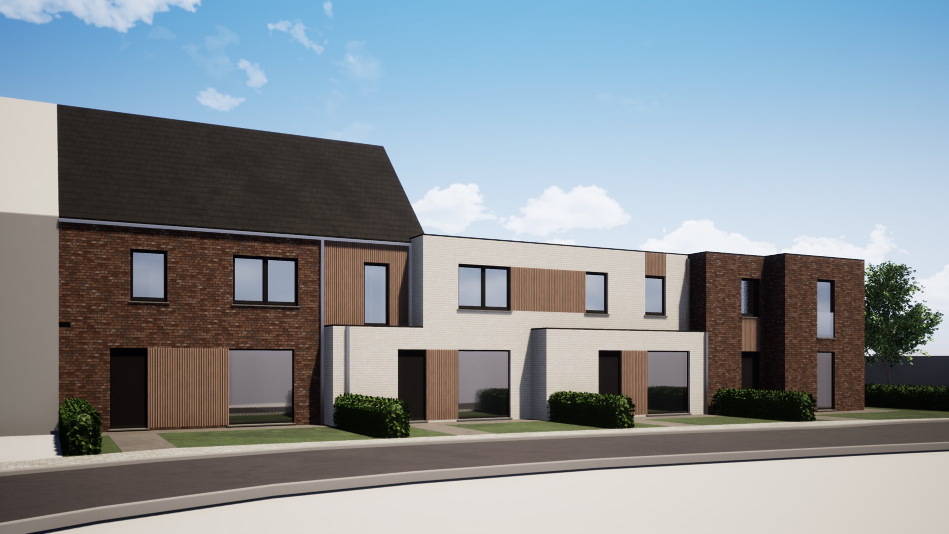 Ruime nieuwbouwwoning met uitweg op centrale ligging te Eernegem - foto 4