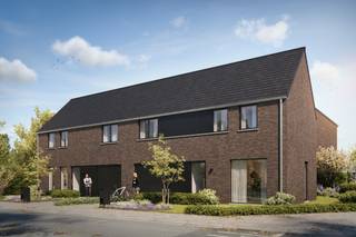 Hectaar realiseert lichtrijke, energiezuinige en praktisch ingerichte nieuwbouwwoningen in een kleinschalig project te Merchtem (Peizegem).<br />Deze woningen genieten van een zeer centrale ligging met een makkelijke verbinding naar invalswegen, winkels en scholen. Ideaal voor wie comfortabel wil wonen met alle voorzieningen binnen handbereik.<br /><br />Bij elke woning krijgt de koper de mogelijkheid om volledig inspraak te hebben in de inrichting en afwerking. In samenwerking met onze vaste partnerleveranciers kies je zelf de materialen en afwerking volgens jouw smaak en budget – zo maak je van deze woning écht jouw thuis.<br /><br /><strong>Indeling Lot 01:</strong><br />Gelijkvloers: Inkomhal met gastentoilet en vestiaire, ruime en lichtrijke leefruimte met open keuken en praktische garage met achteringang.<br />Verdieping: Nachthal met apart toilet, drie volwaardige slaapkamers (14,93m² - 14,24m² - 12,22m²) en een badkamer uitgerust met ligbad, inloopdouche en dubbele lavabomeubel (8,10m²)<br />Zolder: Bereikbaar via zolderluik (34m²) – ideaal als extra opbergruimte of mogelijke uitbreiding<br /><br /><strong>Troeven van deze woningen:</strong>
<ul>
<li>Energiezuinig en toekomstgericht wonen</li>
<li>Voorzien van lucht/water warmtepomp, zonnepanelen en vloerverwarming</li>
<li>Regenwaterput van 7.500 liter aangesloten op toiletten, wasmachine en buitenkraan</li>
<li>gunstig georiënteerde percelen met optimale lichtinval</li>
</ul>
Wens je meer informatie? Contacteer ons vandaag nog voor bijkomende details of een afspraak op ons kantoor te Ternat.<br />(Foto’s zijn referentiebeelden van voorgaande projecten)