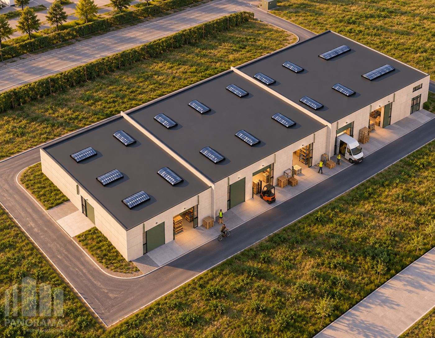 INSTAPKLARE KMO-UNIT VAN 382 M² TE KOOP - BEDRIJVENPARK "MELKERIE" - foto 4