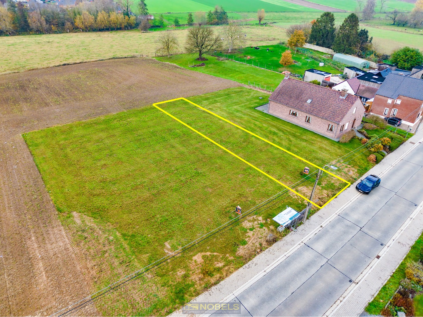 Te koop, Perceel bouwgrond van ca.435m² voor halfopen bebouwing met open zicht op groen te Lierde! - photo 5