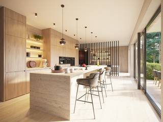 Deze onovertroffen Residentie Bergvillen omvat 2 unieke villa woonentiteiten, bestaande uit een villa tuin maisonnette en penthouse maisonnette...