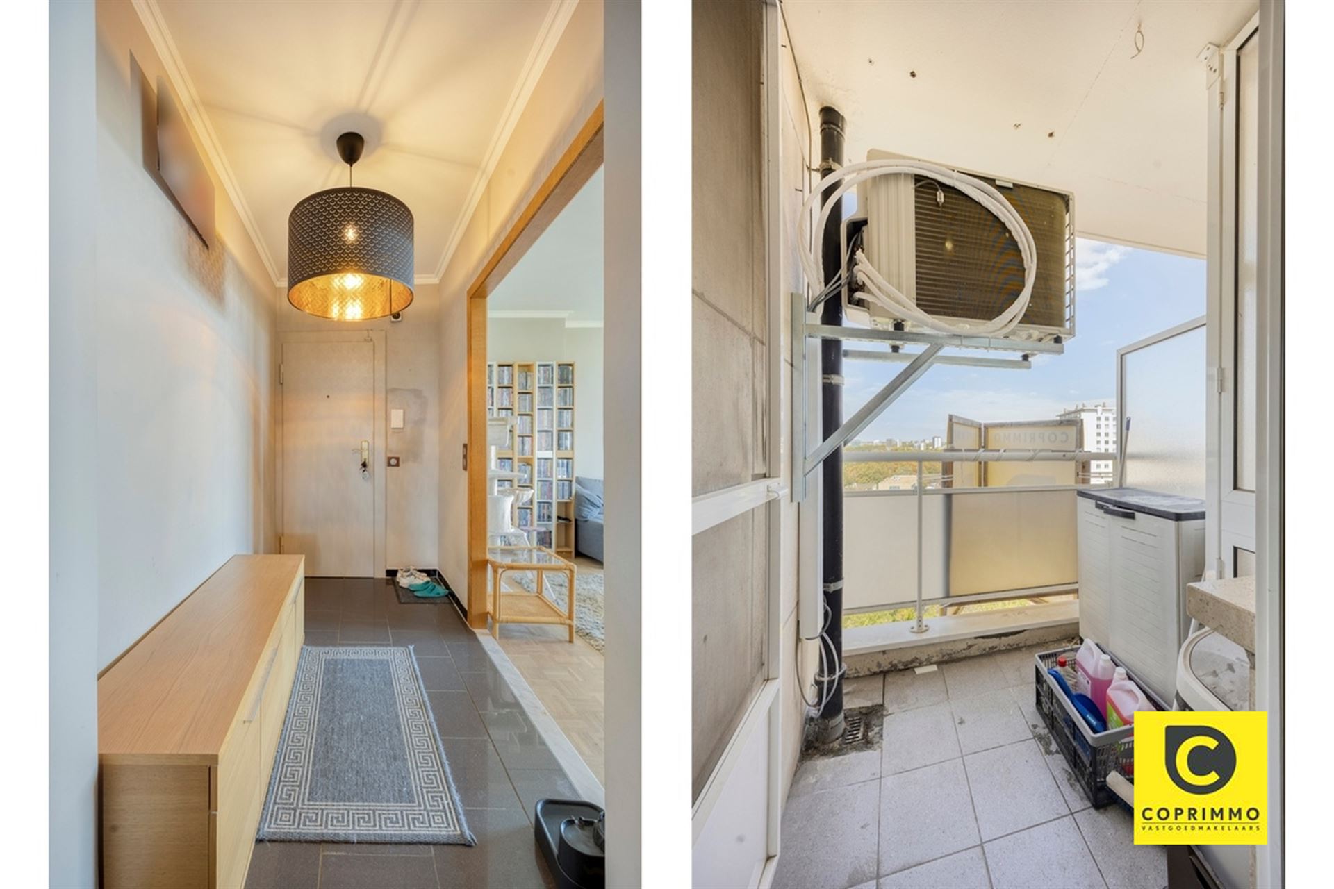Lichtrijk 2 slpk app met airco en zicht op de Antwerpse skyline! - foto 5