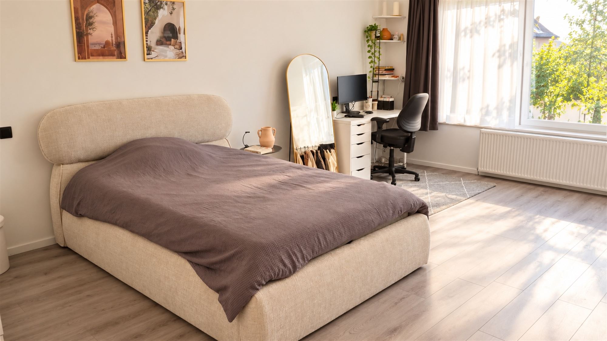 Rijwoning met 3 kamers en toegang langs voor- en achterzijde - foto 5