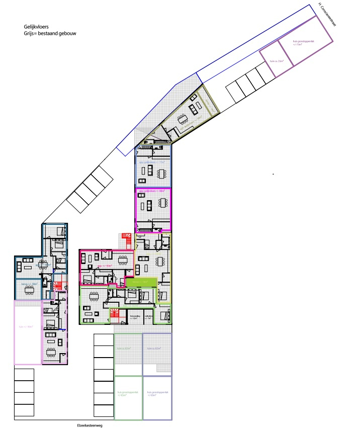 Te koop, veelzijdige projectgrond van 2.497 m² met toegang via twee straten - foto 3