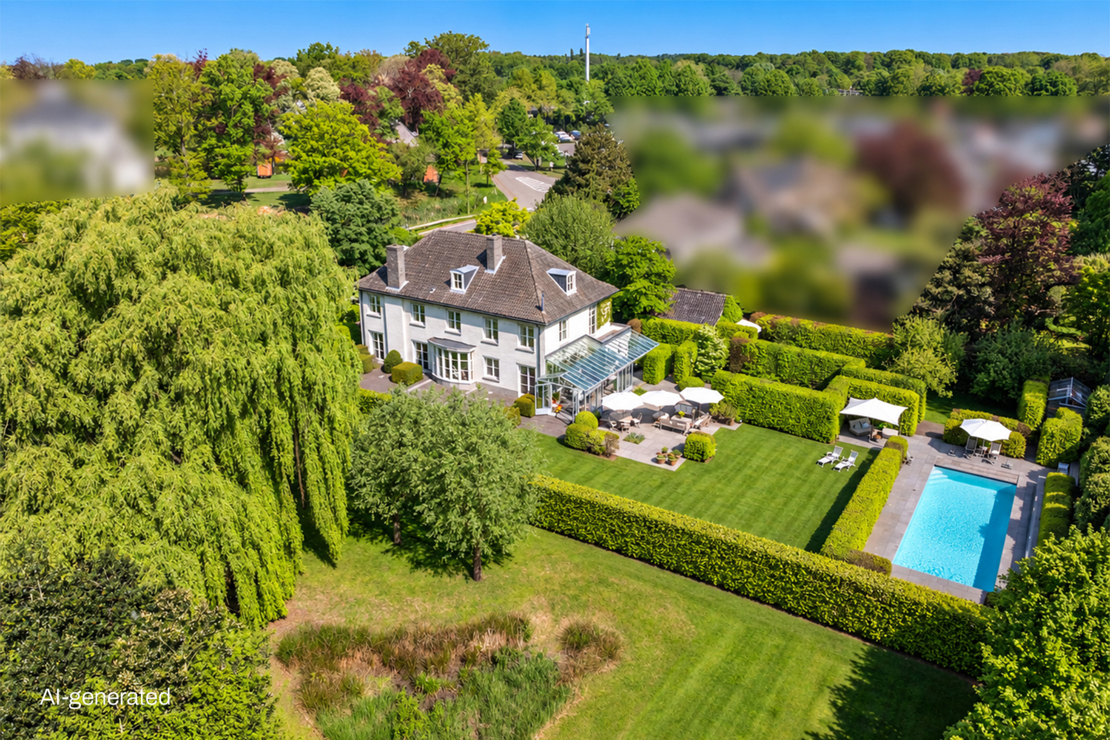 Statige luxevilla op royaal perceel van 2238 m² met zwembad - foto 4
