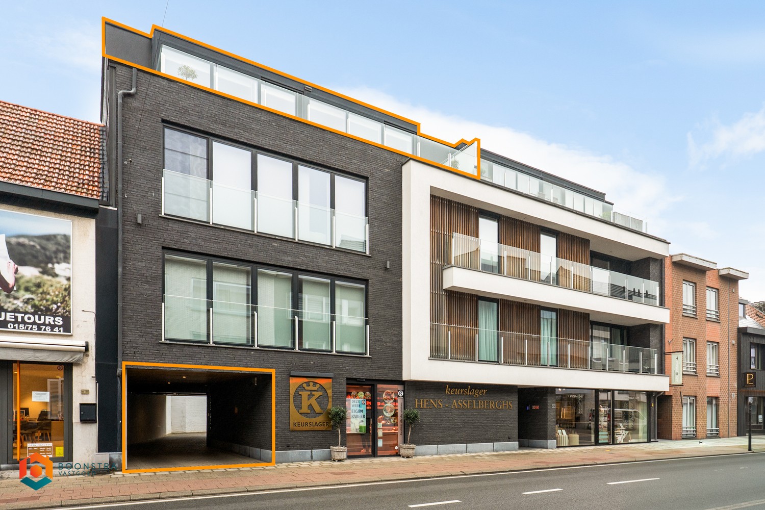Energiezuinig appartement met 2 slpkrs en bureau te Putte - foto 1