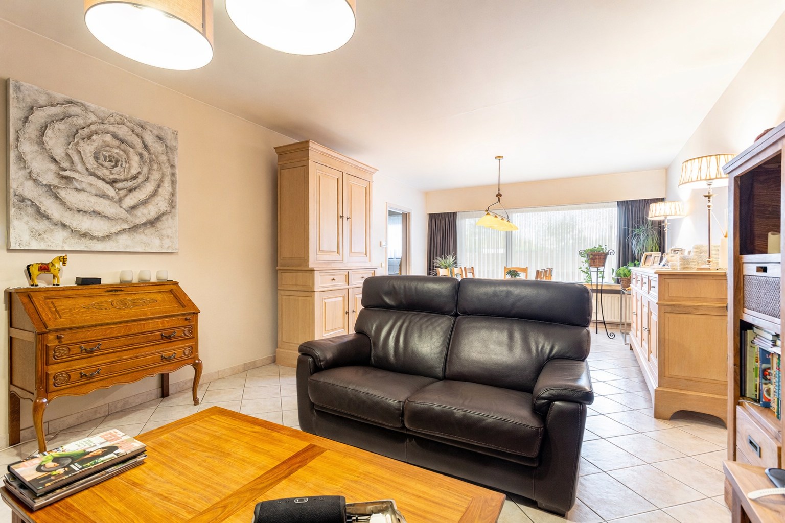 Gelijkvloers appartement met 3 slaapkamers en tuin - foto 3