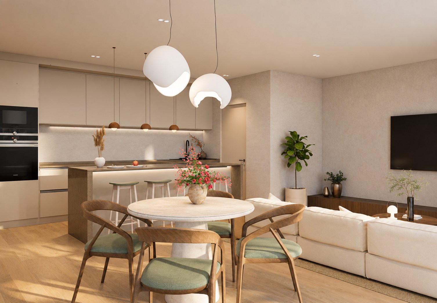 PRACHTIGE DUPLEX MET UNIEK TERRAS IN VOLLE PRIVACY OP ZUCHT VAN ZEE - foto 2