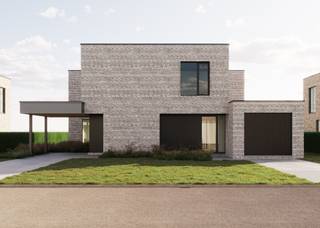 Tien moderne halfopen woningen met beige, bruine of grijze baksteen, uitgebreide terrassen – sommigen met patio’s – en grote ramen die zorgen voor een open, licht interieur. Keuzevrijheid in uitvoering; compact én luxe wonen met stijl.<br /><br />Elke woning krijgt een eigen identiteit dankzij een gevarieerd palet van beige, bruine of grijze gevelstenen. Grote raampartijen zorgen voor een overvloed aan daglicht, terwijl enkele woningen ook een patio hebben – ideaal voor een intieme buitenplek met veel privacy. De slimme, compacte indeling laat geen ruimte onbenut en dankzij de keuzevrijheid in afwerking maak je van deze woning echt jouw plek. Perfect voor wie stijlvol en comfortabel wil wonen. Zonder overbodige ruimte, maar met maximaal gemak.<br /><br />Deze woningen hebben 3 slaapkamers. Sommigen beschikken over een inpandige garage, bij anderen is er een carport voorzien.