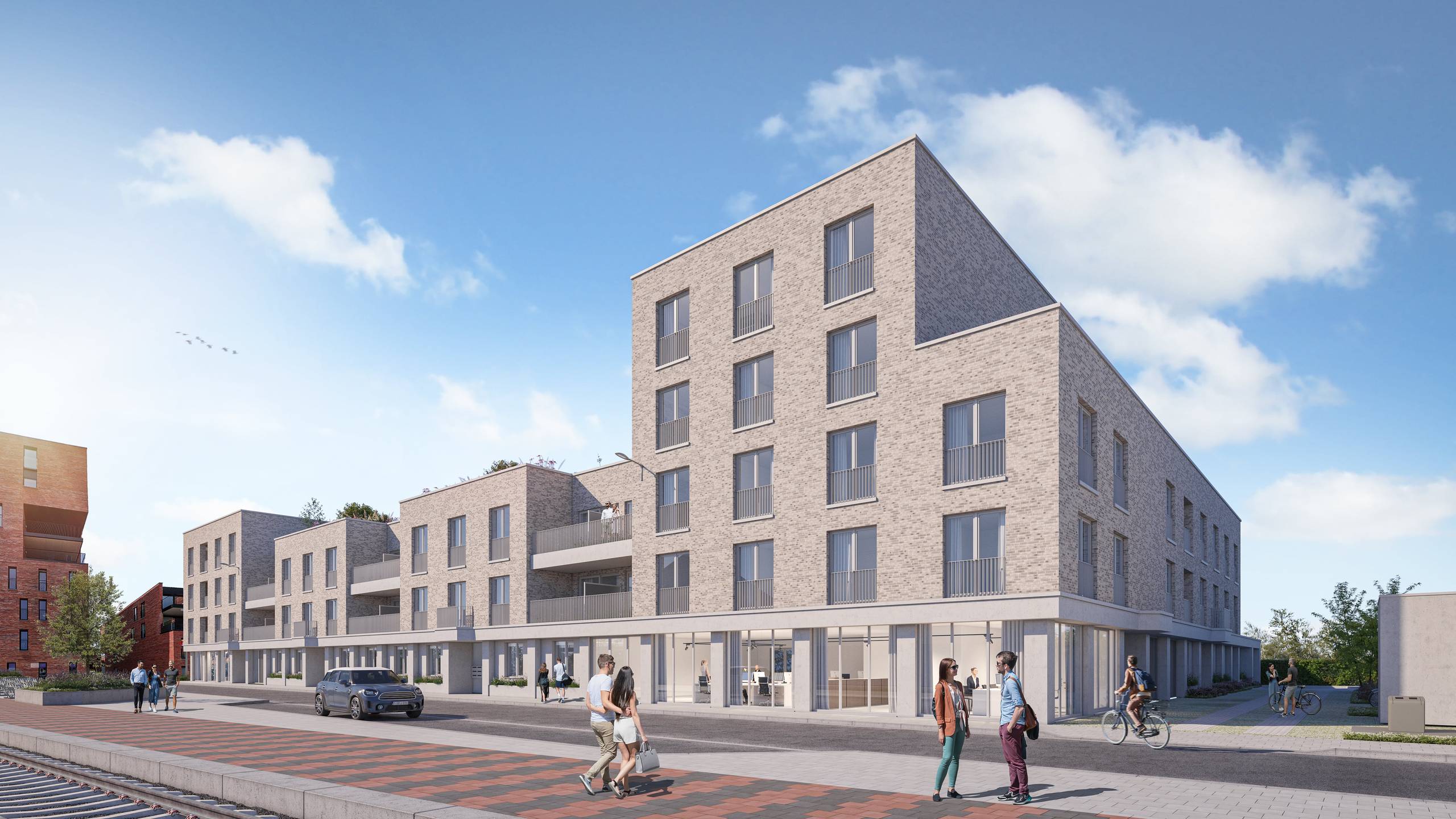 Nieuwbouwappartement met 1 slaapkamer te koop in Geel. - foto 1