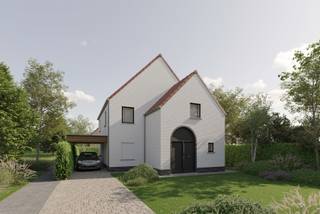 Droom je van een energiezuinige nieuwbouwwoning die je volledig naar eigen smaak kunt afwerken? <br />Dan is deze prachtige open bebouwing in de Mosselstraat in Gistel precies wat je zoekt!<br /><br />Gelegen in een rustige en groene omgeving combineert deze villa het landelijke karakter van een charmante pastorijstijl met hedendaags wooncomfort en uitstekende energieprestaties. Geniet je van maximale privacy, veel natuurlijke lichtinval en een aangename woonomgeving waar rust en ruimte centraal staan.<br />Deze woning biedt een unieke kans om de afwerking volledig af te stemmen op jouw persoonlijke woonwensen. <br />Kies zelf de materialen, kleurencombinaties en inrichting en creëer zo een thuis die perfect aansluit bij jouw levensstijl.<br />De woning bevindt zich in de Mosselstraat, een rustige woonstraat op korte afstand van het centrum van Gistel. <br />Hier geniet je van een ideale combinatie tussen rust en een vlotte bereikbaarheid.<br /><br />In de nabije omgeving vind je onder meer, het centrum van Gistel met winkels, supermarkten en horeca.<br />Maar ook scholen, kinderopvang en sport- en recreatiefaciliteiten vind je in de nabijheid.<br /><br />Dankzij deze centrale ligging is dit de perfecte uitvalsbasis voor gezinnen, actieve koppels en iedereen die comfortabel wil wonen in de nabijheid van de Kust.<br />Deze nieuwbouwwoning werd ontworpen met oog voor duurzaamheid en energie-efficiëntie. <br />Moderne isolatietechnieken, hoogwaardige bouwmaterialen en energiezuinige installaties zorgen voor een laag energieverbruik, maar vooral een aangenaam binnenklimaat gedurende het hele jaar.<br /><br />Dit betekent niet alleen meer wooncomfort, maar ook lagere energiekosten en een toekomstgerichte investering.<br /><br />Ben je op zoek naar een ruime nieuwbouwwoning in Gistel waar je jouw droomwoning volledig naar eigen smaak kunt realiseren? <br />Dan biedt deze prachtige open bebouwing in de Mosselstraat een unieke kans.<br /><br />Contacteer Kris Bauwens voor meer informatie of een bezoek ter plaatse en ontdek zelf de mogelijkheden van deze bijzondere nieuwbouw op een toplocatie in Gistel.
