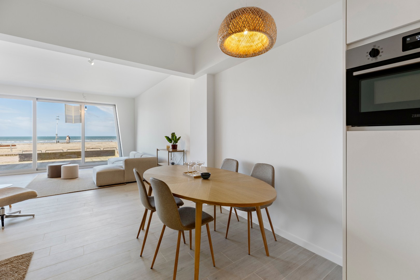 Gelijkvloers éénslaapkamerappartement met zeezicht in De Panne - foto 3