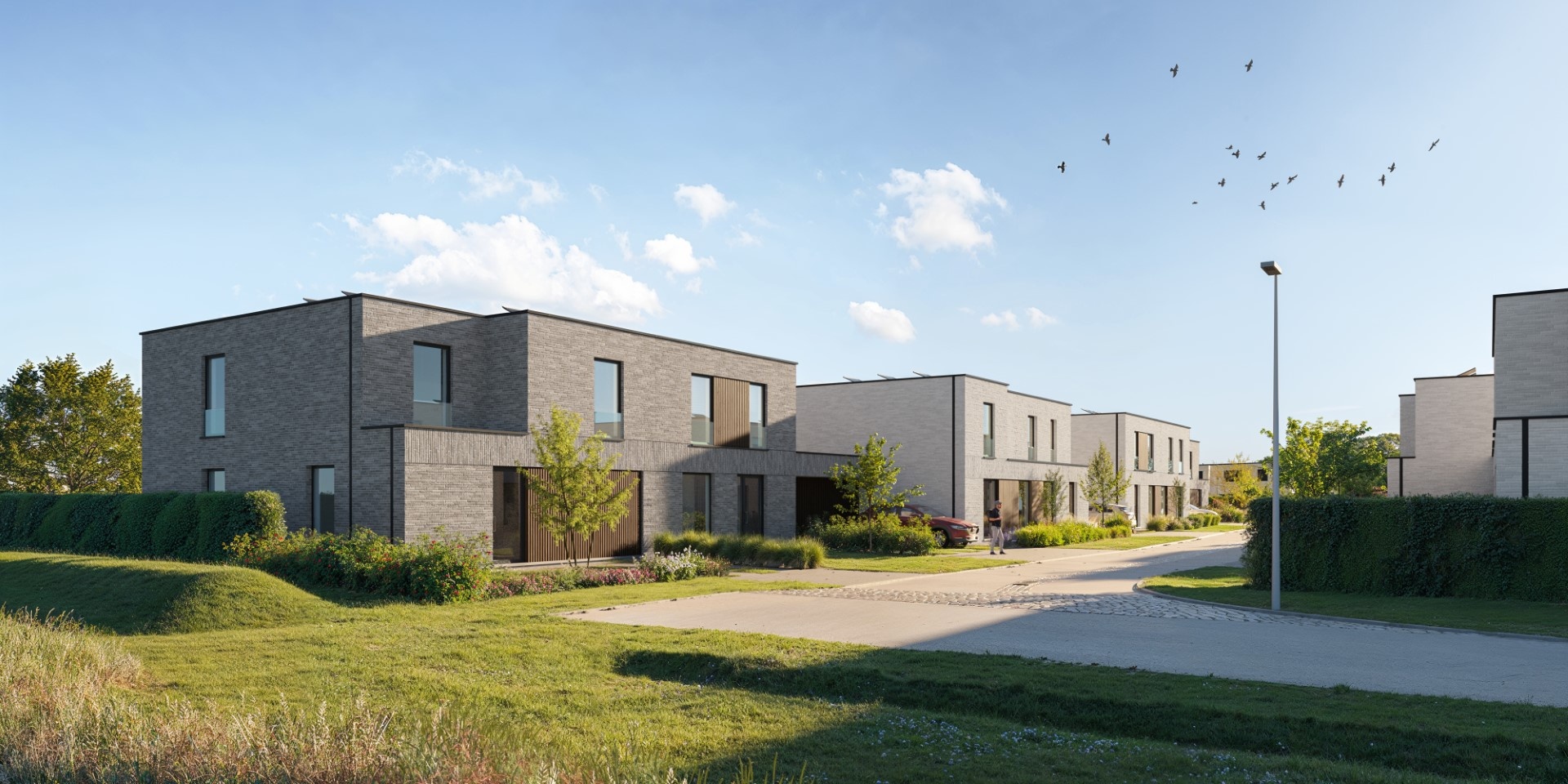 Halfopen bebouwing met 4 slpk’s en garage - foto 1