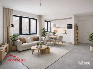 Laatse unit te koop! 4% rendementStap binnen in dit smaakvol afgewerkte appartement, gelegen in een klasse vol gerenoveerd gebouw op wandelafstand...