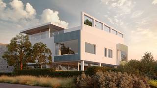 Op het hoogste punt van Sint-André, met een schitterende zicht op zee en duinen, vinden we deze exclusieve woningen Villa H en Villa O - samen H²O - te koop. Deze luxueuze woningen zijn het resultaat van een unieke samenwerking tussen toparchitect Stéphane Beel, porseleinkunstenaar Piet Stockmans en gerenommeerd landschapsarchitect Martin Wirtz. Villa O, met een bewoonbare oppervlakte van 465 m², biedt een gelijkvloerse inkomhal met een apart toilet, een trap én een huislift. Op de eerste verdieping leidt de nachthal naar de master bedroom met ensuite badkamer en dressing, twee extra slaapkamers, een apart toilet en een tweede badkamer.Op de tweede verdieping vindt u een lichtrijke leefruimte, eetplaats en keuken, alsook een uitzonderlijk dakterras met mogelijkheid tot zwembad. De ondergrondse verdieping beschikt over een inpandige garage, toegankelijk via een gelijkvloerse inrit met autolift, een fietsenstalling en een multifunctionele ruimte die perfect kan dienen als home cinema of ontspanningsruimte.De verkoopprijs is de semi-cascoprijs. De afwerking kan u nog volledig zelf kiezen!Het is tevens mogelijk de villa's samen aan te kopen en één grote woning naar wens te creëren. Interesse in deze absolute opportuniteit op het hoogste punt van Sint-André? Neem dan zeker contact op met de dossierverantwoordelijke Sarah Velle via 0470 10 52 78 of sarah.velle@dewaele.com.