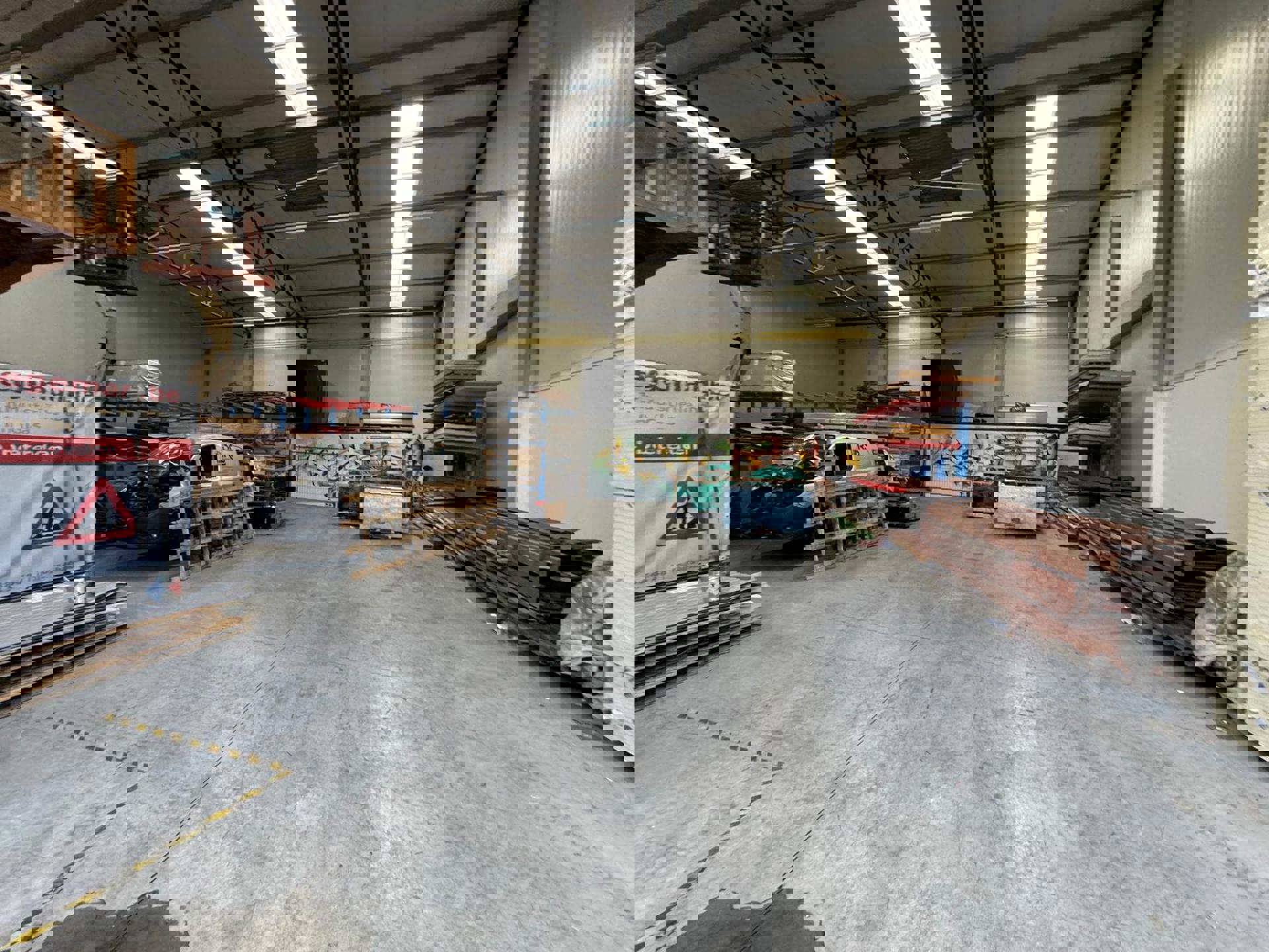 Opslagruimte 502 m² te huur in Erembodegem.  - foto 2