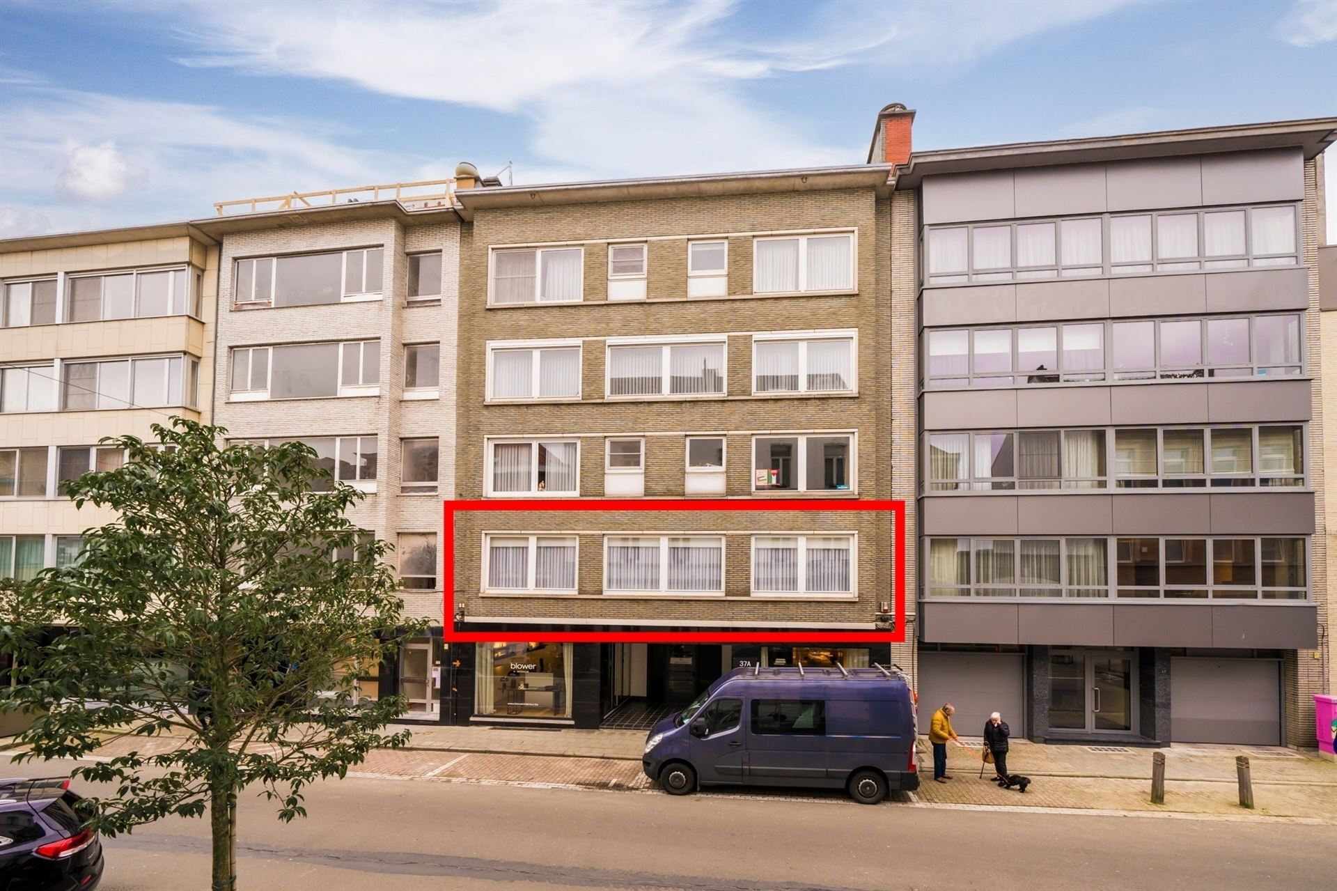 Zeer ruim app op 1e verd. met dubbele garagebox (€45.000) - foto 1