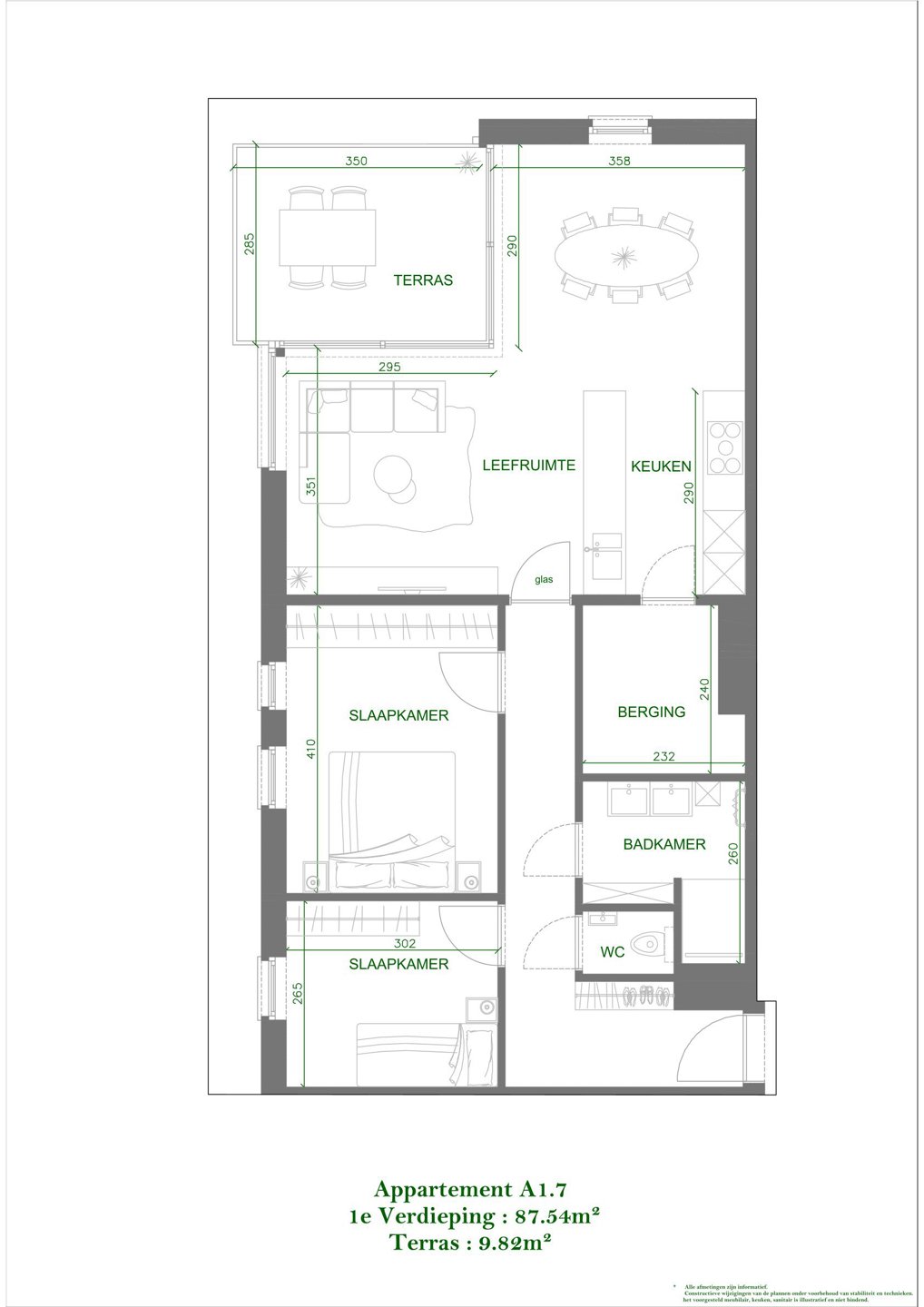 Appartement à vendre à Malines avec 2 chambres - photo 2