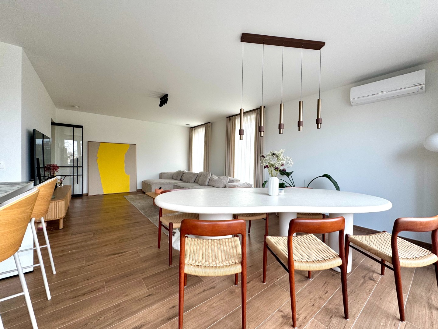 Luxe gelijkvloers appartement met 2 slaapkamers én tuin te huur - foto 4