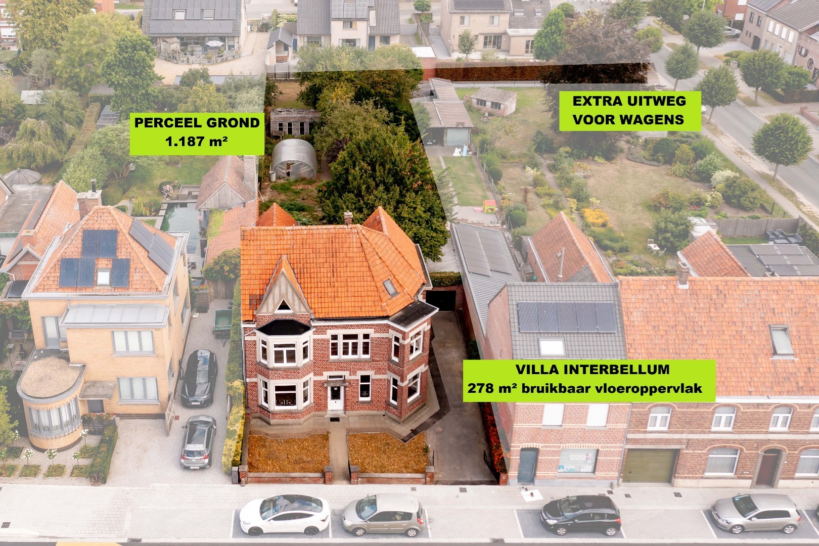 KARAKTERVOLLE INTERBELLUM VILLA OP 1.187 m² IN HARTJE ARDOOIE - foto 2