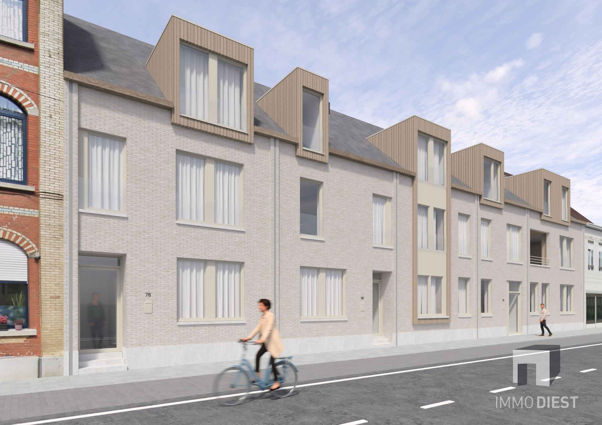 Stadswoning met 3 slpks, zolder, tuin en carport - foto 2