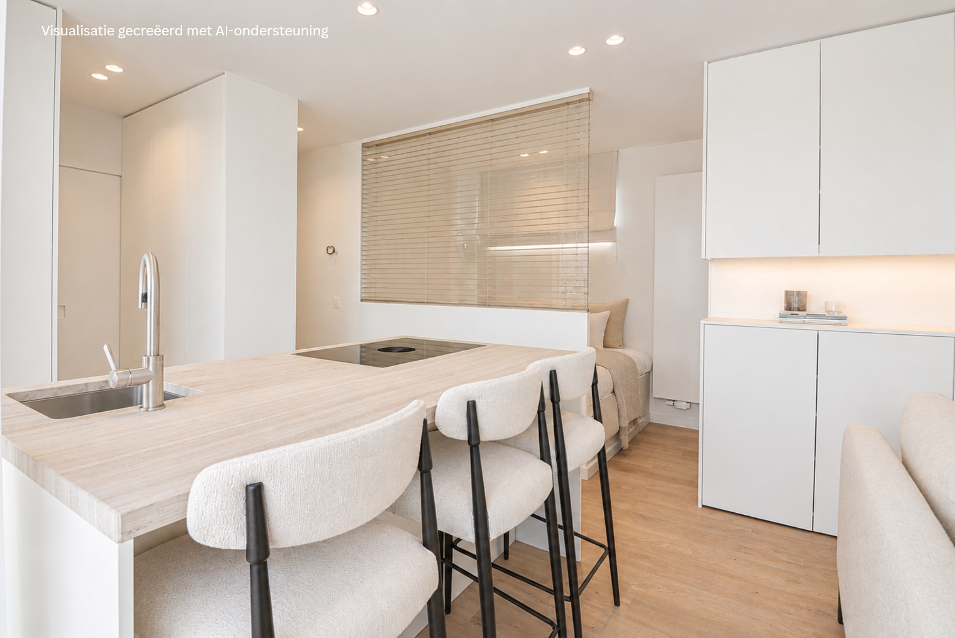 Volledig gerenoveerd dakappartement met een terras van ongeveer 45 m². - foto 4