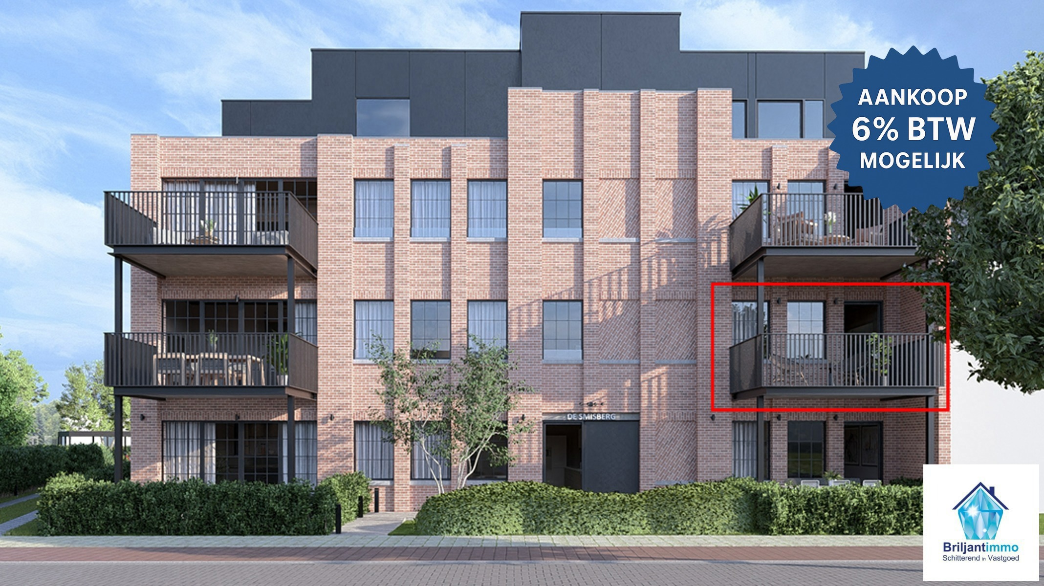 Ruim doorloop BEN 2 slpkmr app met terras - 6%BTW mogelijk - foto 1