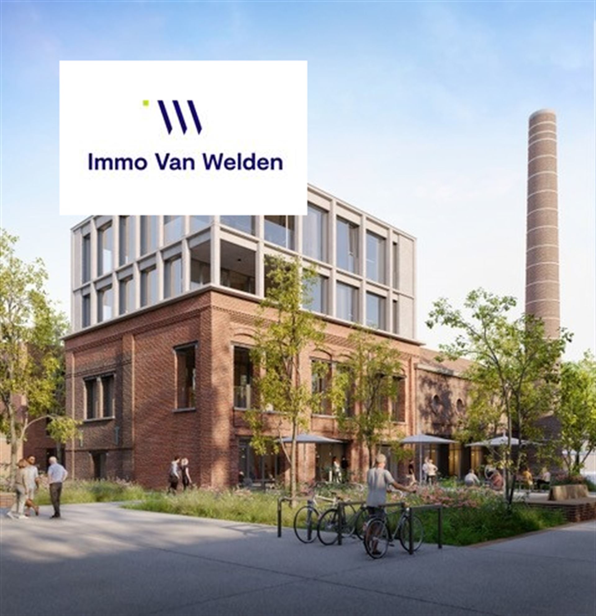 Commerciële ruimtes en kantoorunits te koop in het Waterbak-gebouw in Oudenaarde. - foto 1