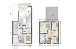 Wij presenteren u een voorbeeldontwerp, maar kan volledig op maat gemaakt worden. Kies uw eigen architect en ontwerp uw woning precies zoals u...