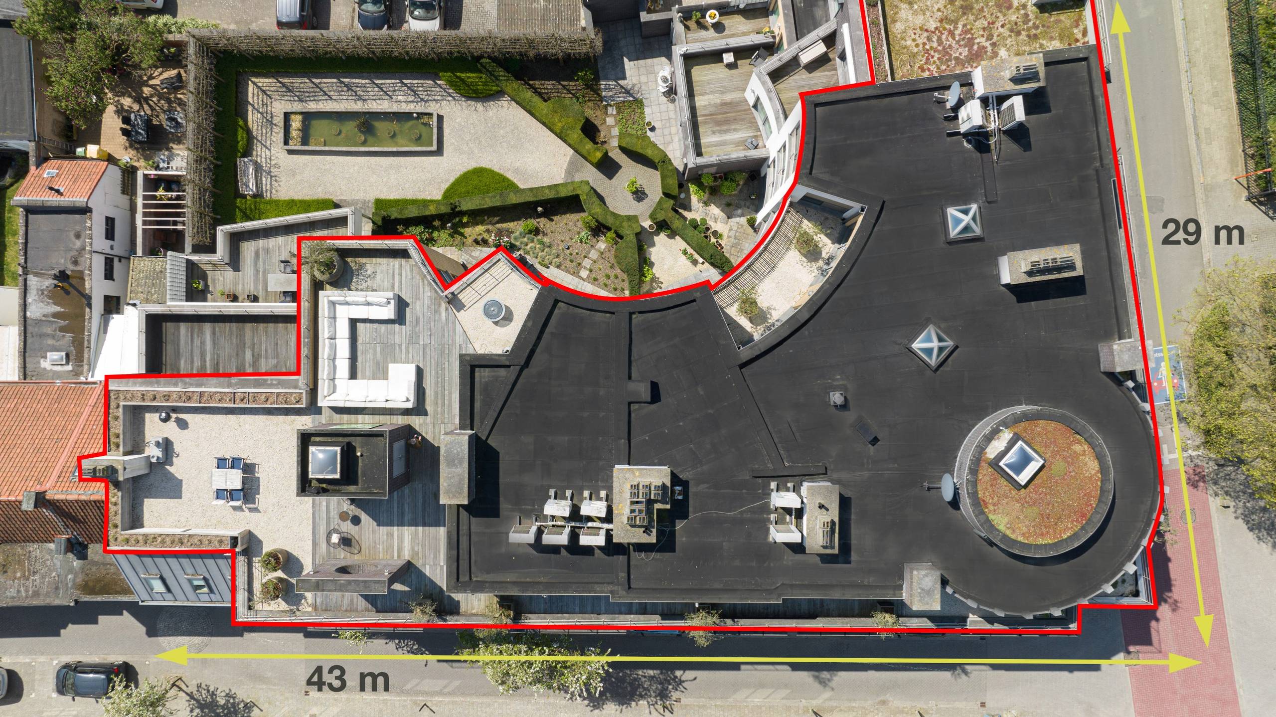 Buitengewoon penthouse van ca. 385 m² en grote terrassen nabij de Grote Markt - foto 2