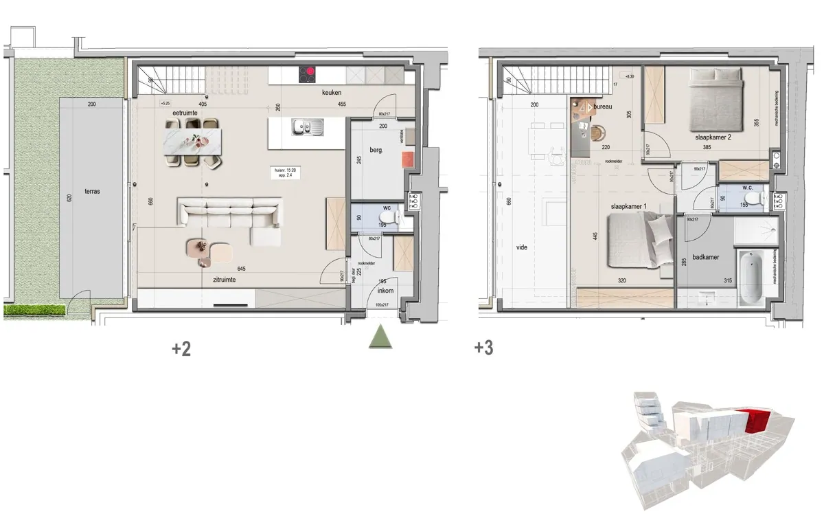 Appartement à vendre à Ypres avec 2 chambres - photo 2