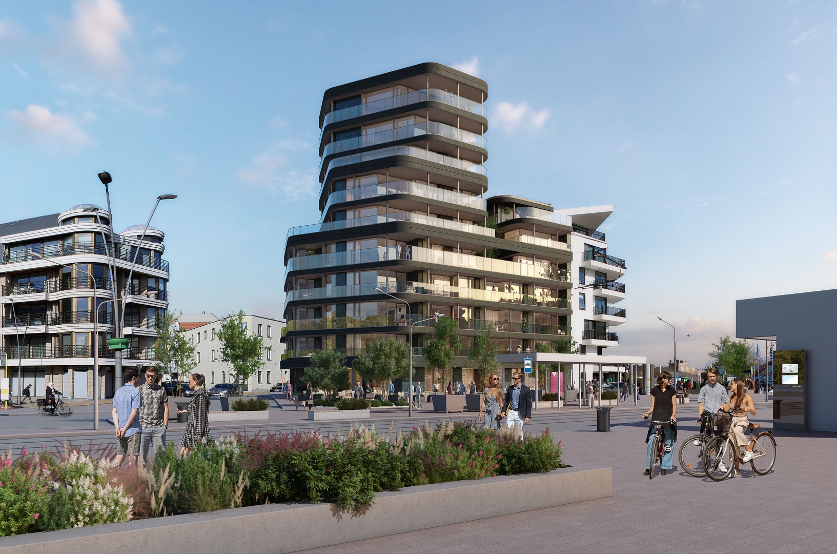 Exclusief nieuwbouwappartement met 2 slaapkamers op het eerste verdiep! - foto 1