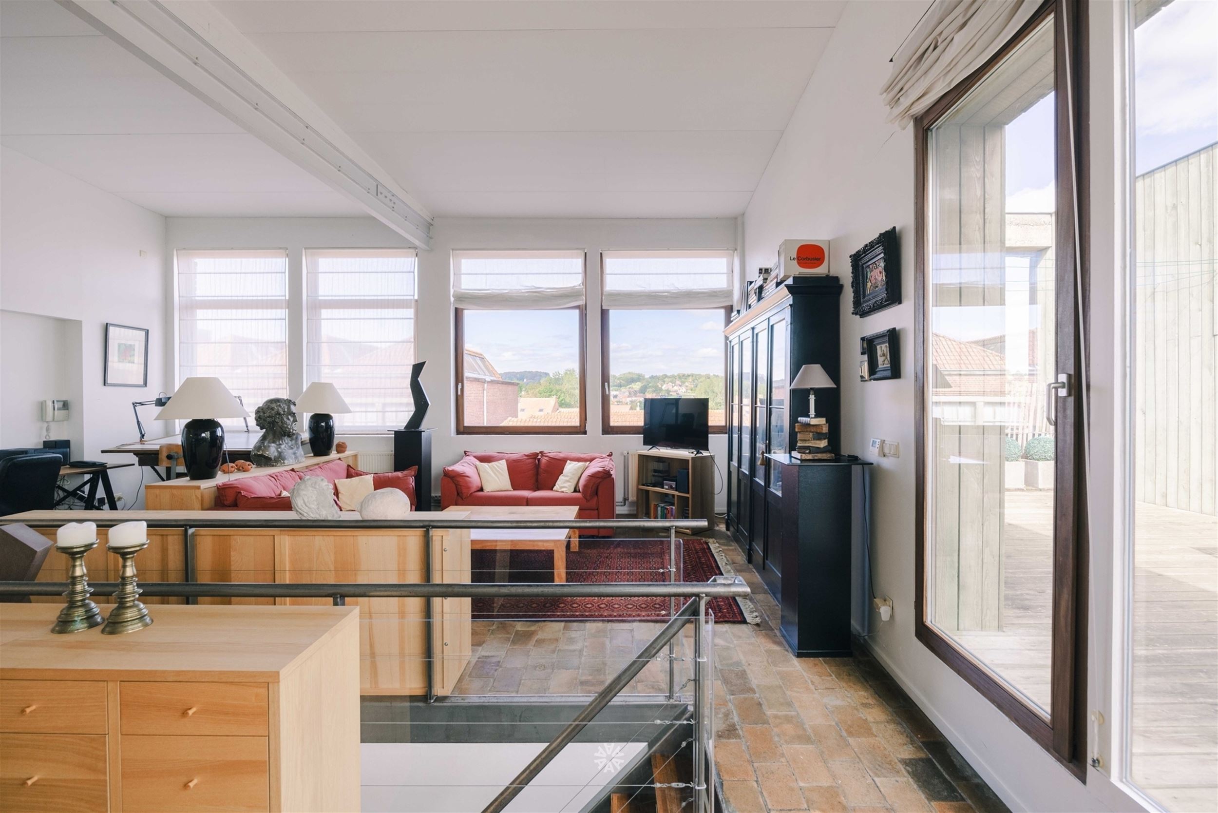 Loft duplex unique à Renaix avec terrasse panoramique et vue sur les Ardennes flamandes - photo 5