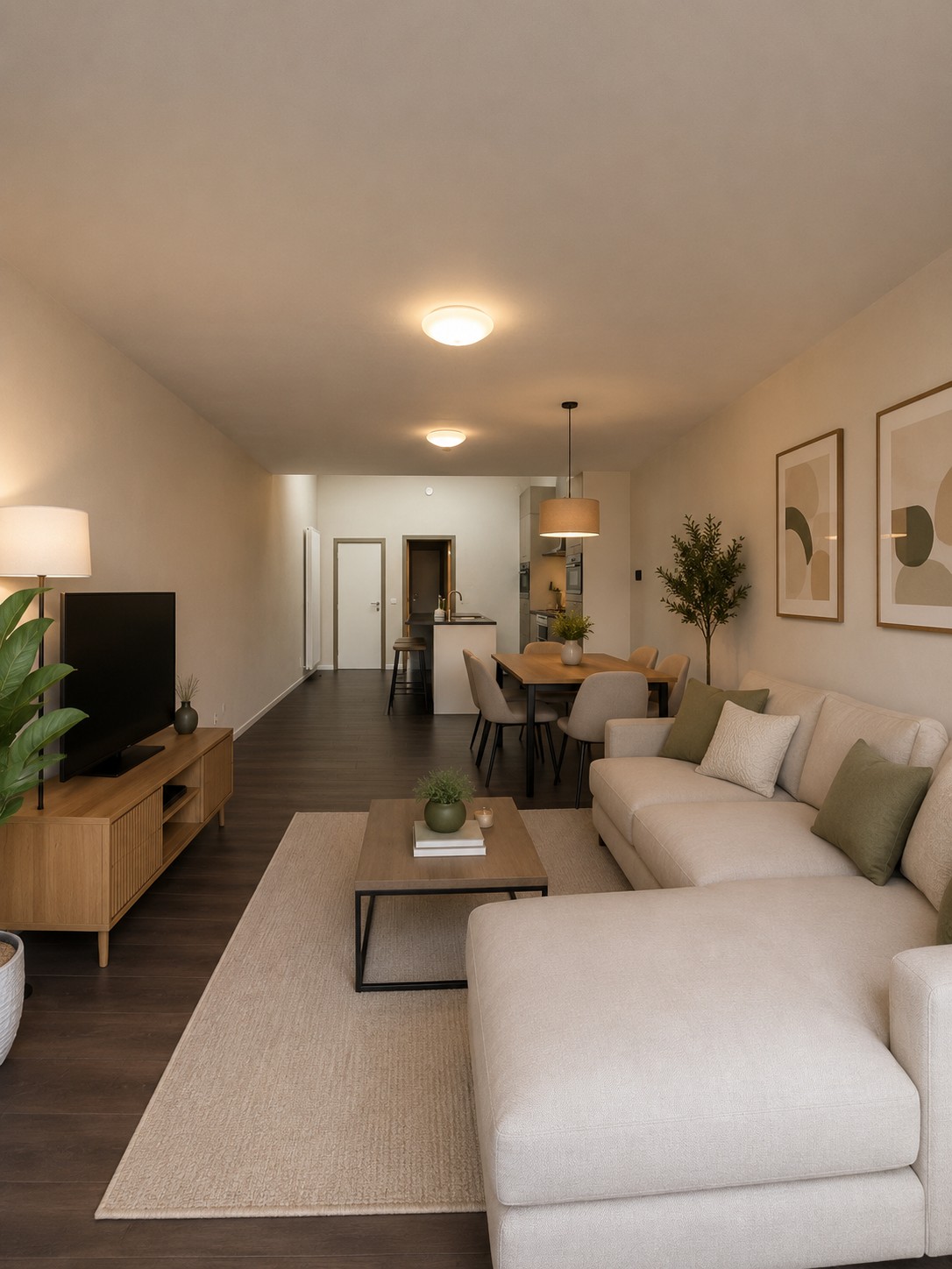 Wervik-Compleet gerenoveerde woning met 4 slaapkamers+garage - foto 4