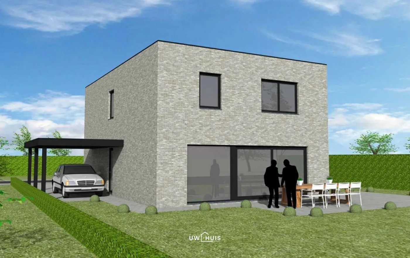 Bouwgrond voor open bebouwing op 748m2 - foto 2