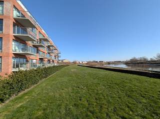 <p>Recent 1-slaapkamerappartement met frontaal zicht op de Rupel  parkeerplaats inbegrepen</p><p>Huurprijs van 950 e  is inclusief syndicale kost! Geen extra!</p><p>Beschikbaar vanaf 01/05/26</p><p>De Waterkant is recent en stijlvol afgewerkt met een bewoonbare oppervlakte van ca. 72 m2. Het appartement geniet van een prachtig frontaal zicht op de Rupel en het omliggende natuurgebied.</p><p>De lichtrijke leefruimte met grote raampartijen tot op de vloer biedt een aangename lichtinval en geeft rechtstreeks toegang tot het zuidoostgericht terras van 7 m2 met glazen balustrade en mooi zicht op het water.</p><p>De open, volledig uitgeruste keuken beschikt over een kookplaat, afzuigkap, vaatwasser en koelkast met vriesvak. Aansluitend bevindt zich een ruime berging met aansluiting voor wasmachine en droogkast.<br />Verder omvat het appartement een ruime slaapkamer met grote raampartij. De badkamer is voorzien van een lavabo met meubel en spiegelkast, evenals een douche met mengkraan. In de inkomhal bevindt zich een apart gastentoilet met handenwasser en hangtoilet. In alle ruimtes zijn aansluitingen voorzien voor kabel en internet.</p><p>Extra troef is de inbegrepen privatieve parkeerplaats en afgesloten fietsberging.<br />Residentie De Waterkant staat voor comfortabel wonen met een hoge afwerkingsgraad, rustig gelegen vlak bij de Rupeldijk met tal van wandel- en fietsroutes. Bovendien geniet u van een vlotte verbinding naar de E19 en A12.</p><p>Een ideale woonst voor wie rust, uitzicht en bereikbaarheid wil combineren.</p>