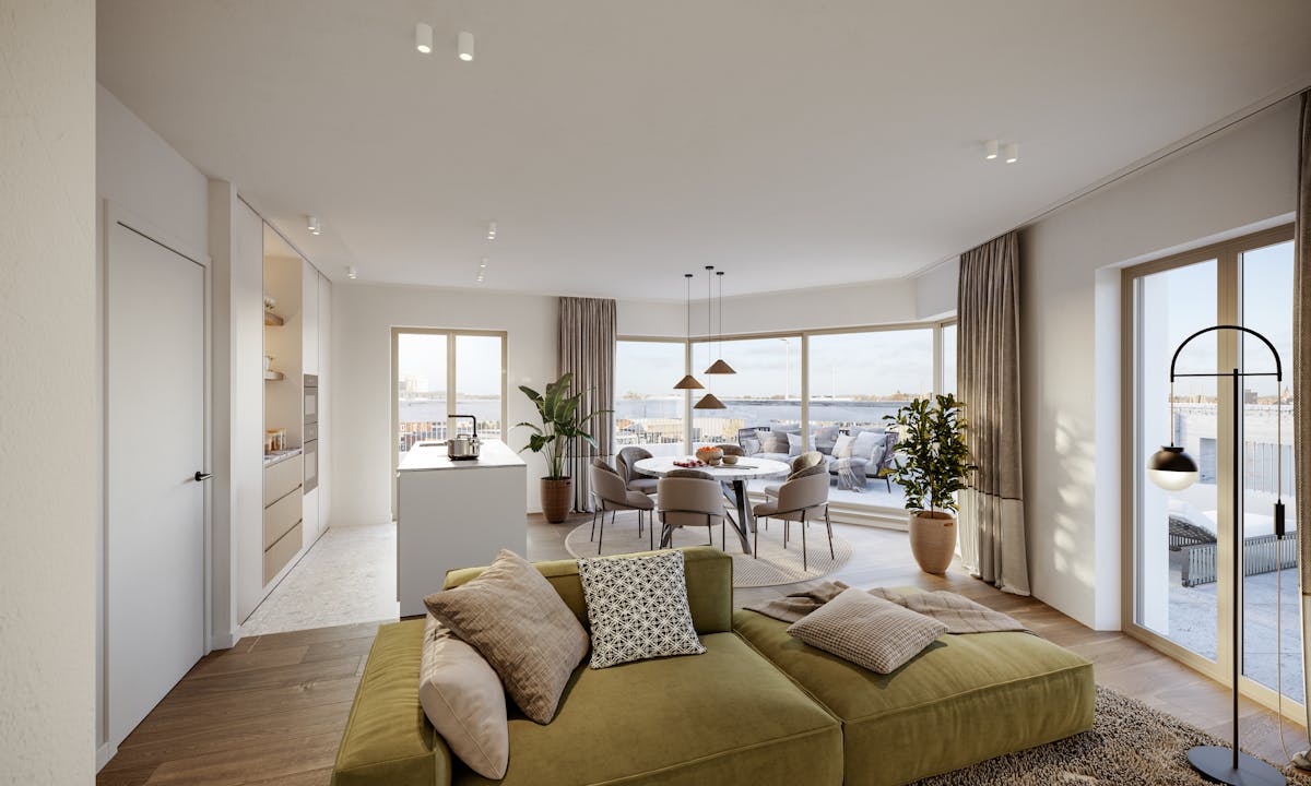 Nieuwbouw 3 slaapkamer gelijkvloers te Brugge - foto 5
