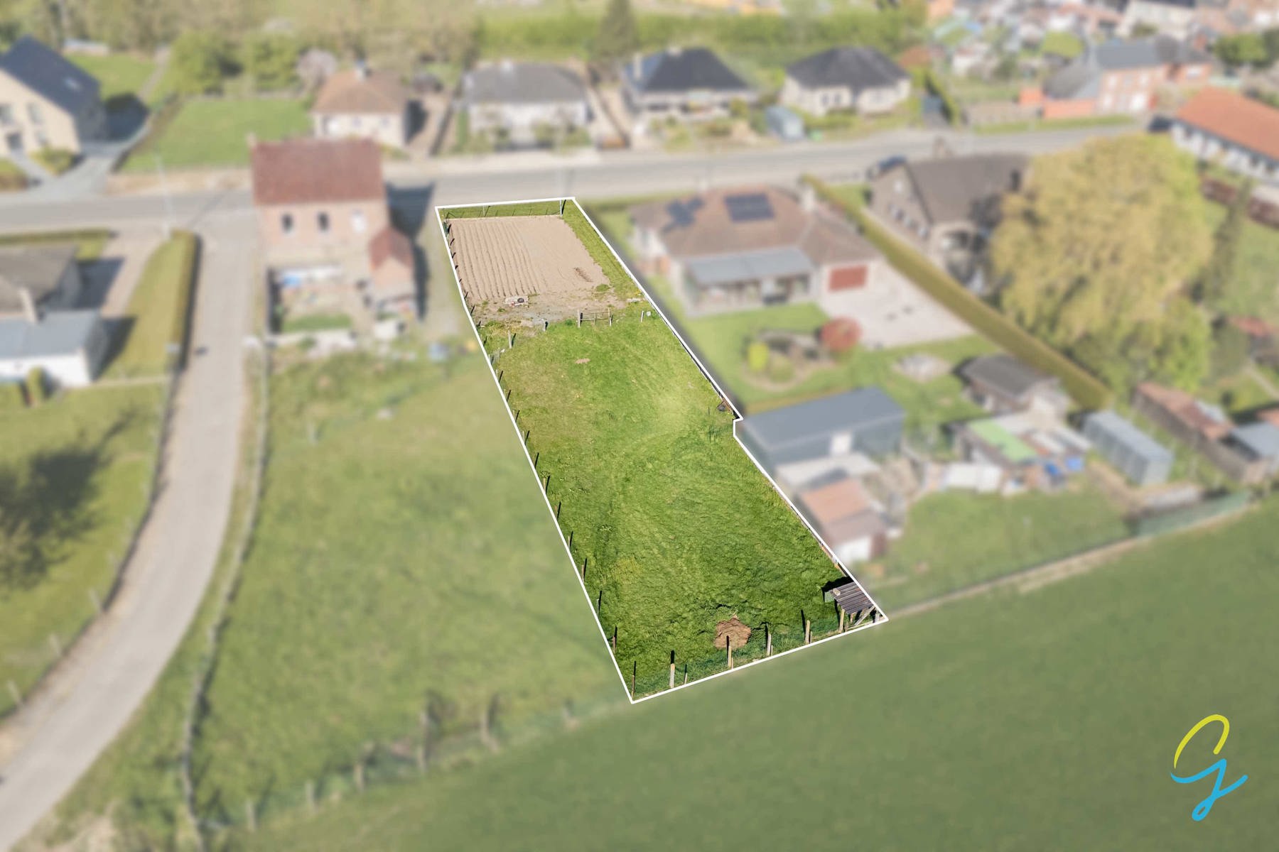 Bouwgrond voor open bebouwing in het landelijke Viane - foto 5