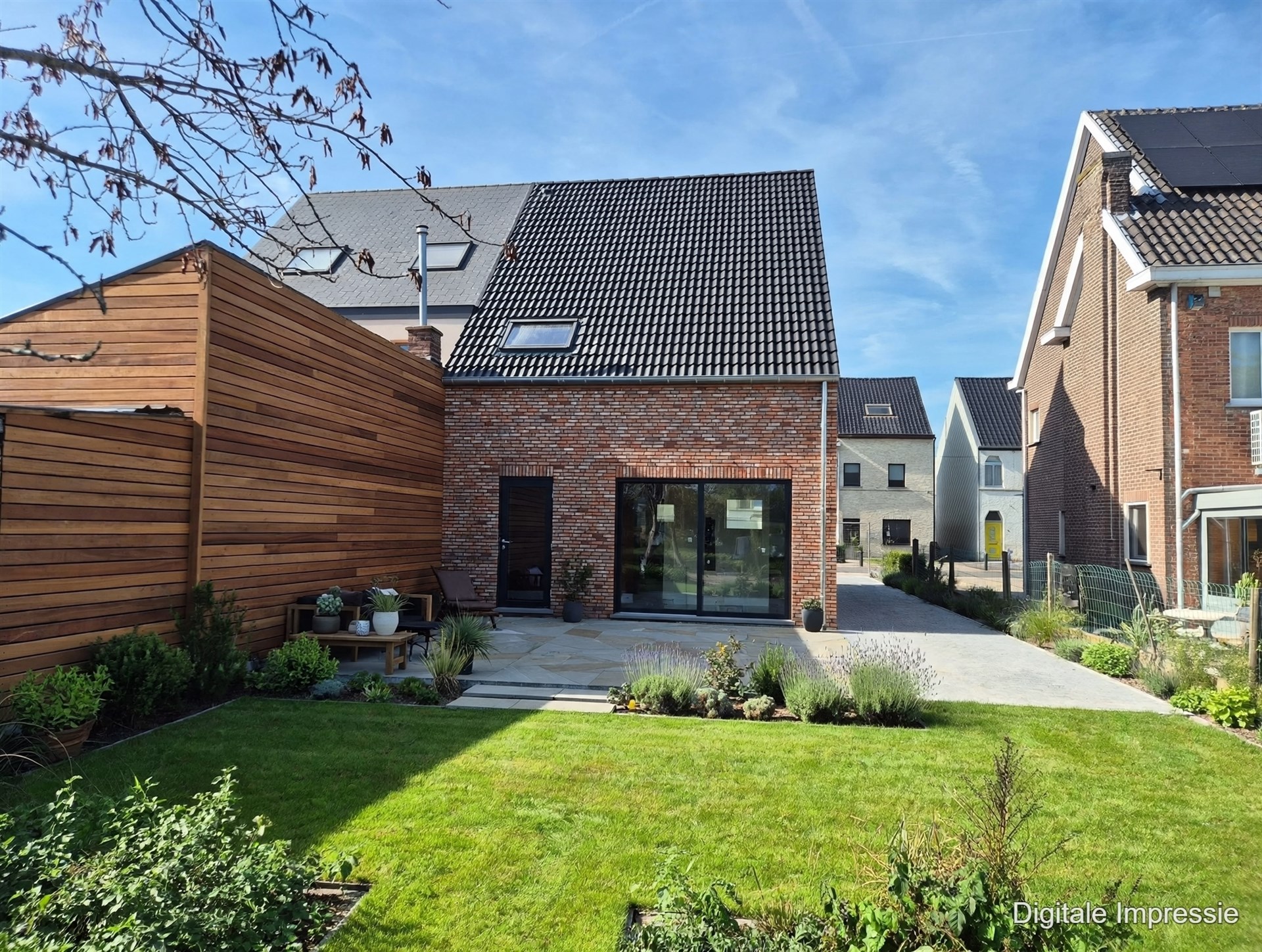 Energiezuinige halfopen nieuwbouwwoning in het hart van Wetteren - foto 4