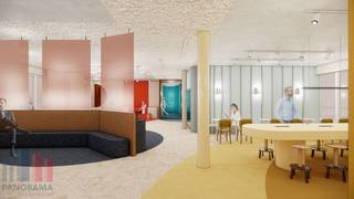 Hoogwaardige kantoorruimte <strong>803 m² </strong>op een strategische toplocatie vlak aan station Brussel-Noord. Op minder dan 3 minuten wandelen geniet dit kantoorgebouw van een uitstekende bereikbaarheid met het openbaar vervoer. Dankzij de directe aansluiting op 6 metro- en tramlijnen en de ligging tussen het groene Parc Gaucheret en de Brusselse Noordwijk, biedt deze locatie een ideale bereikbaarheid.<br /><br />Het gebouw beschikt over diverse faciliteiten waaronder gedeelde kitchenettes, vergader- en brainstormruimtes en ontspanningszones. Technisch voldoet het gebouw aan de hoogste hedendaagse normen met een <strong>vrije hoogte van 2,70 meter</strong>, drie liften (waarvan één goederenlift), <strong>HVAC-installaties </strong>met koude plafonds en warmtepompen, energiezuinige <strong>LED-verlichting</strong>, gefilterde verse lucht met free cooling en een performant<strong> toegangs- en beveiligingssysteem</strong> met badges. Daarnaast zorgen de grote raampartijen voor een overvloed aan natuurlijk licht en bieden open zichten op het Parc Gaucheret.<br /><br />Met een sterke focus op duurzaamheid bevindt het gebouw zich in een traject naar een <strong>BREEAM Very Good-certificaat</strong><strong>,</strong> een internationaal erkende standaard voor duurzame en toekomstgerichte kantoorgebouwen. <br /><br />Contacteer<strong> PANORAMA B2B</strong> voor bijkomende informatie, plannen of een vrijblijvend plaatsbezoek via<strong> 0477 09 00 09.</strong>