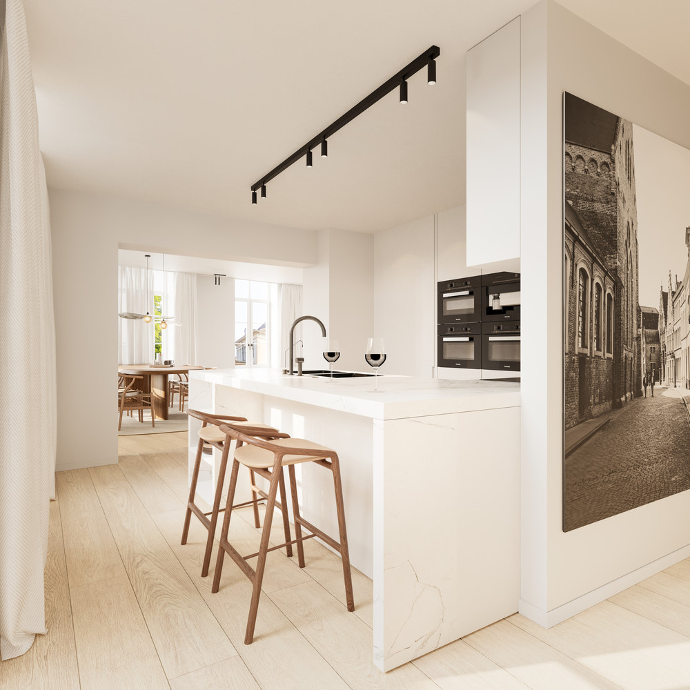 RESIDENTIE GRUUTHUYSE - EXCLUSIEF HOEKAPPARTEMENT MET ZICHT OP DE DIJVER - foto 4