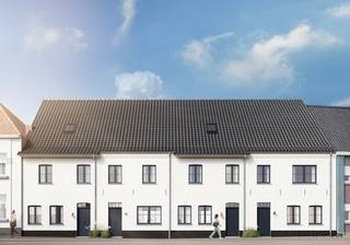 Nouvelle construction à Deerlijk avec garage - parking et jardin.<br /><br />Ces 4 maisons neuves à Deerlijk comprennent : hall d'entrée, séjour avec cuisine équipée et vue sur le jardin/terrasse.<br /><br />A l'étage : hall de nuit avec toilette séparée, débarras, salle de bain (baignoire et douche) et 3 chambres.<br /><br />Escalier fixe pour le grenier. Possibilité de chambres supplémentaires.<br /><br />Jardin avec terrasse , chaque jardin est cloet clôturé.<br /><br />Avantages.<br /><br />+ Pompe à chaleur géothermique (clime et chauffage) ;<br />+ Niveau E 20, possibilité de niveau E 10 (sous réserve d'approbation) ;<br />+ Garage/place de parking ;<br />+ Jardin privé et jardin commun inclus ;<br />+ Situé proche du centre et facilement accès à l'autoroute.<br /><br />25% vendu