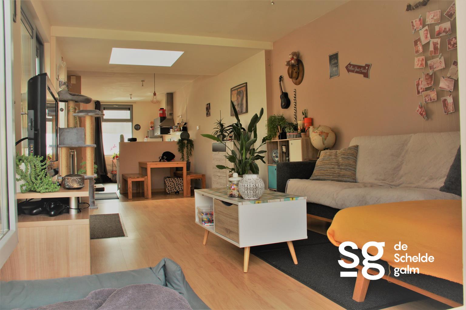 Huis te huur in Kruisem met 2 slaapkamers - foto 1