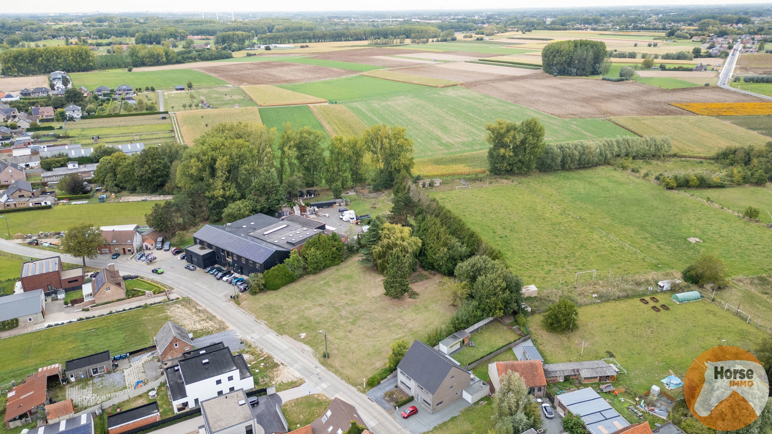 BAVEGEM- Bouwgrond (lot 1) voor halfopen bebouwing met weide - foto 4