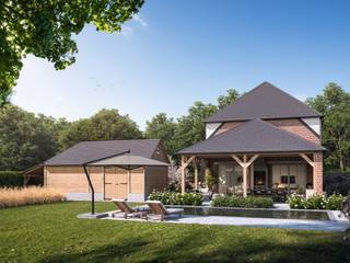 Uniek en karaktervol landhuis van +- 260m² in casco /winddichte staat.Op zoek naar een statig en authentiek landhuis met mogelijkheden? Dit landhuis...