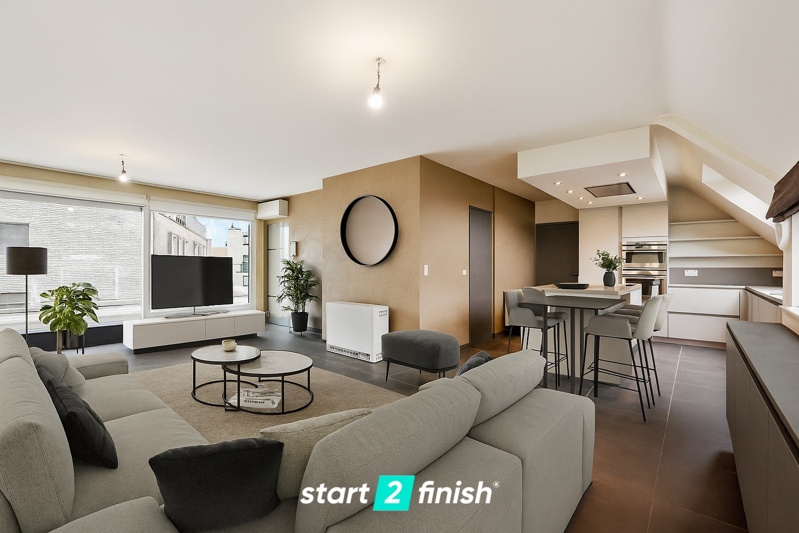 Ruim appartement met 2 slaapkamers en groot terras in Residentie Charlotte - foto 1