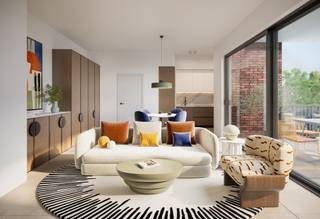 Opendeur 15 augustus tussen 10h en 13h, contacteer Anthony op 0488 14 62 77.
Welkom in De Stip, een nieuwbouwproject in Gentbrugge, gelegen tussen de Tennisstraat, Arthur Van Laethemstraat en de Bruiloftstraat, op de voormalige site van AA Gent en La Gantoise.
Hier woon je in een moderne, groene wijk met een sterke focus op duurzaamheid en leefkwaliteit.
Project De Stip omvat 135 wooneenheden, verdeeld over 11 gebouwen:
- 66 eengezinswoningen met private buitenruimte
- 69 appartementen met ruime terrassen
- Commerciële ruimtes die zorgen voor levendigheid
De wijk is ontworpen als een laagdorpse woonomgeving met veel licht, groen en een gedeeld park
De Stip zet volop in op duurzaamheid met:
- E-peil lager dan E10
- Collectieve geothermische verwarming (BEO-veld)
- Waterbuffering en biodivers beplantingsplan
- Gebruik van duurzame materialen
- Lage energiekosten, optimaal comfort en 6% btw mogelijk bij aankoop.
De Stip ligt op een strategische locatie in Gentbrugge.
Troeven:
- Energiezuinige woningen (E-peil lager dan E10)
- Collectieve geothermie via ESCO
- 6% btw mogelijk
- Rustige, groene ligging
- Kwalitatieve architectuur
Contacteer Anthony vandaag voor meer informatie over de beschikbare appartementen en woningen op 0488 14 62 77.
De weergegeven renders dienen uitsluitend ter illustratie en kunnen afwijken van de uiteindelijke uitvoering. In geval van verschillen of interpretatieverschillen primeren steeds het lastenboek en de plannen op de visuele voorstellingen.