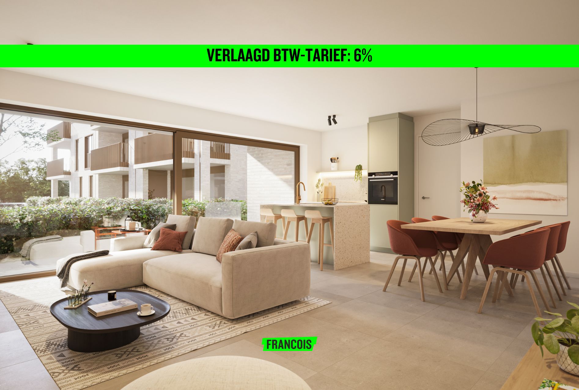 Appartement à vendre à Aartrijke avec 3 chambres - photo 1