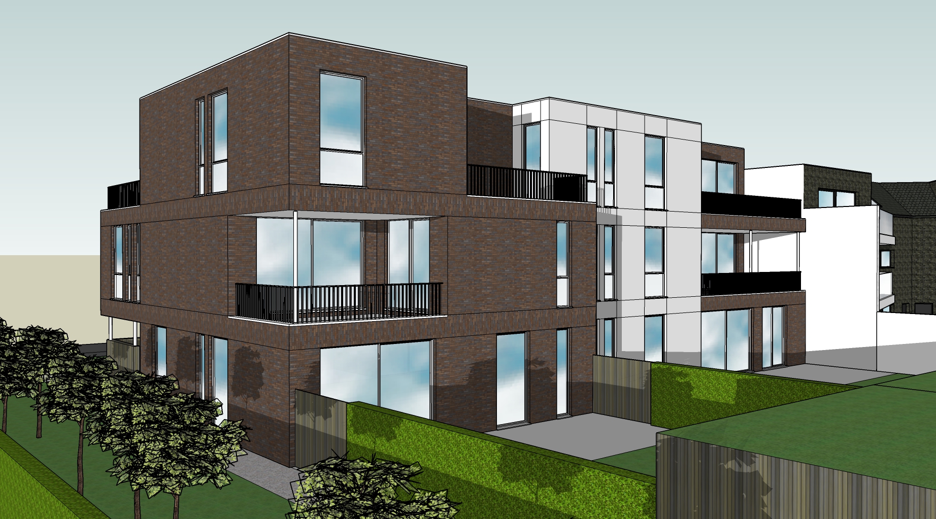 LUXUEUS BEN-APPARTEMENT (116 m²), met 2 slpks en terras. - foto 3